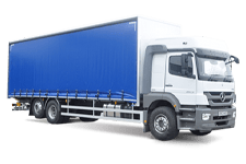 Van Hire Hook - 26 Tonne Curtain Side Truck - Truck hire Hook