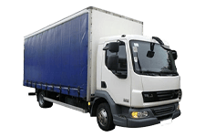 Van Hire Hook - 7.5 Tonne Curtain Side Truck - Truck hire Hook