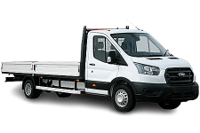Van Hire Hook - Ford Transit Dropside Van - Van hire Hook