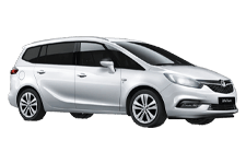 Van Hire Hook - Vauxhall Zafira 7-Seater - Minibus hire Hook